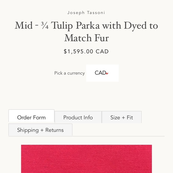 Joseph Tassoni 3/4 Tulip Down Coat - Picture 7 of 9